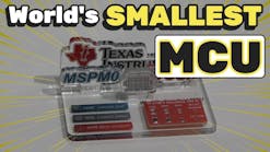 Smallest Microcontroller Offers Optimized Size & Performance
