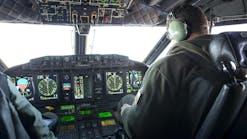 Airplane cockpit