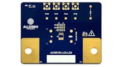 4. Bare evaluation board for the current sensor's LZ package.