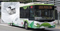 Bus in Shanghai