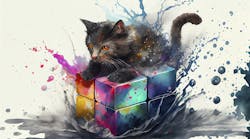 Rubiks Cat Dreamstime L 268115686